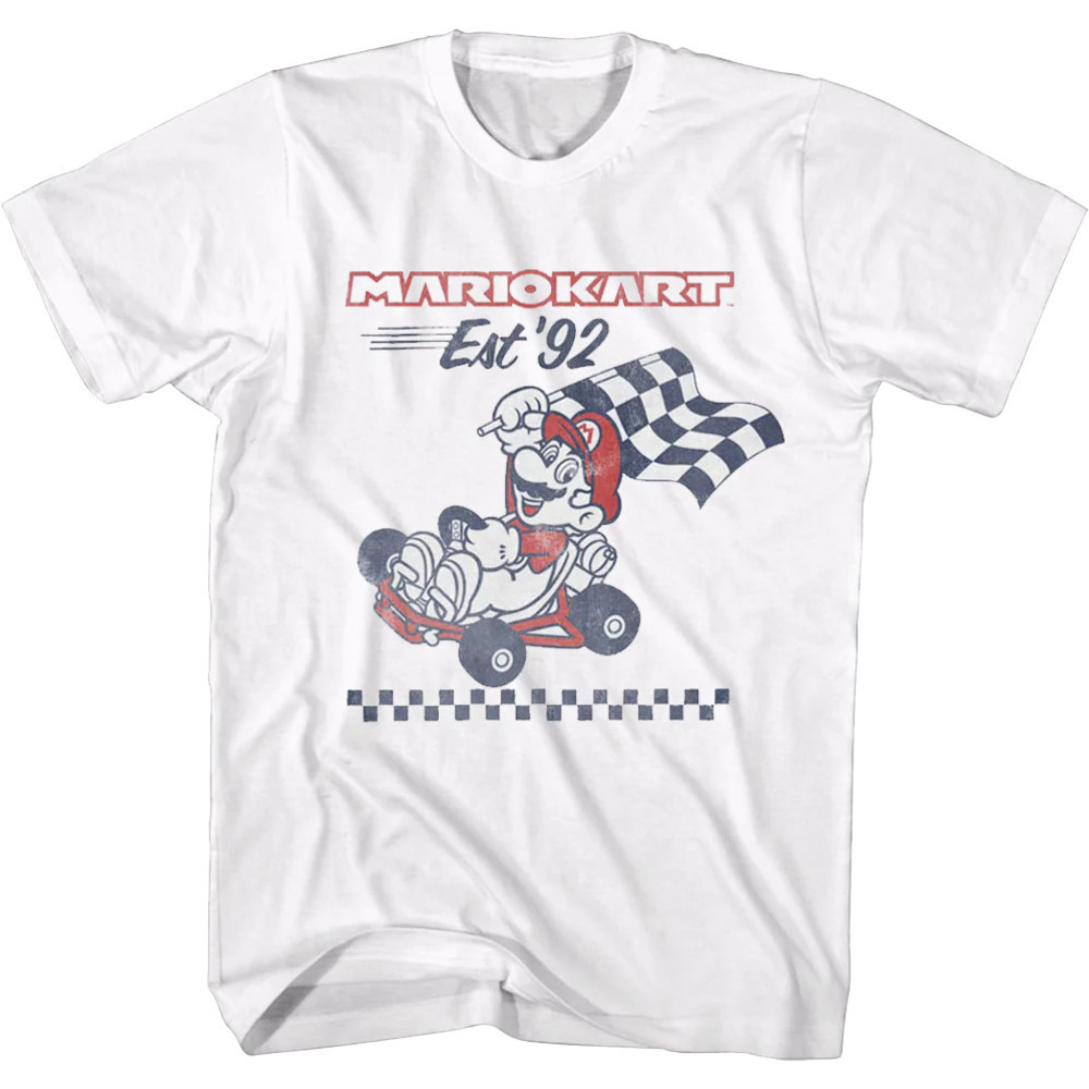 Retro Mario Kart Nintendo Tshirt